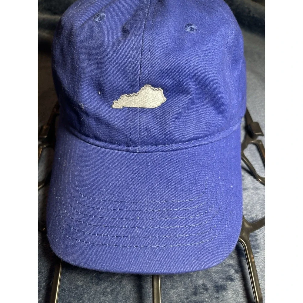 Kentucky Blue Dad Hat Port & Company Adjustable Strap